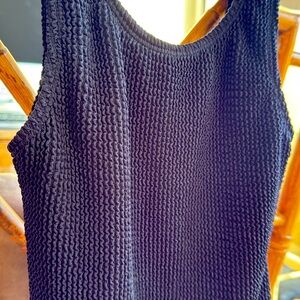 Limeapple Black One Piece Bodysuit with Timeless Design - size 7 for little girl